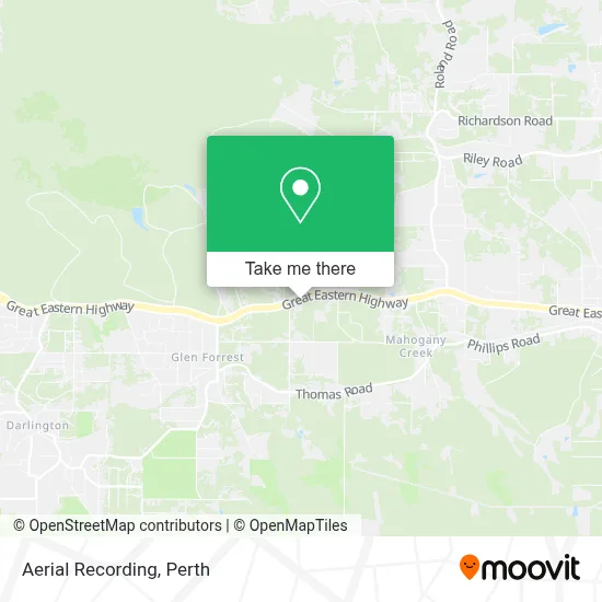 Mapa Aerial Recording
