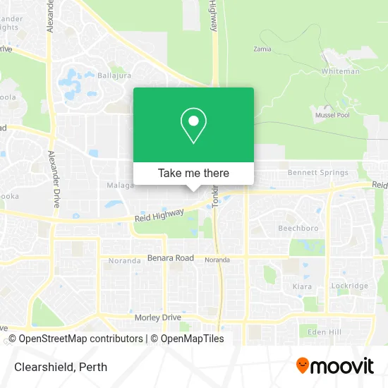 Clearshield map