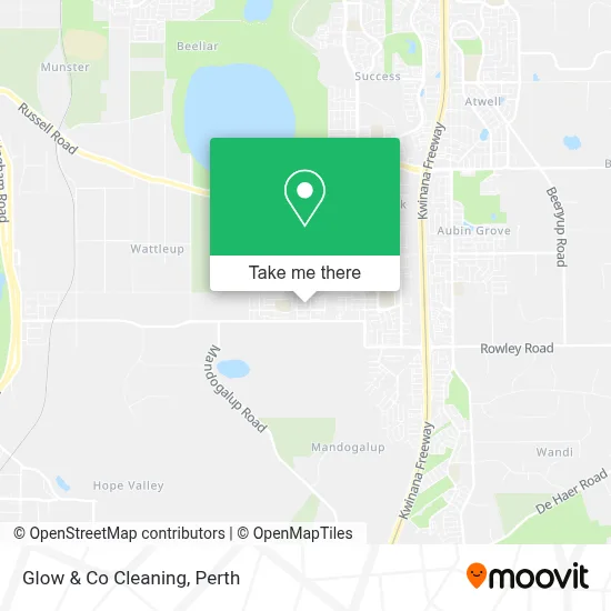 Mapa Glow & Co Cleaning