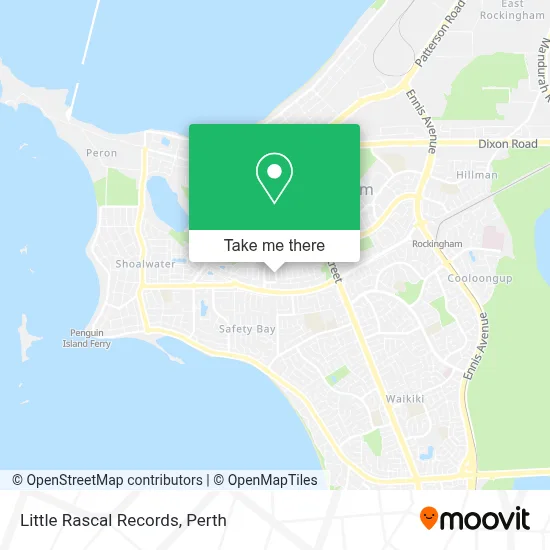 Mapa Little Rascal Records