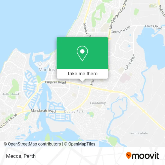 Mapa Mecca