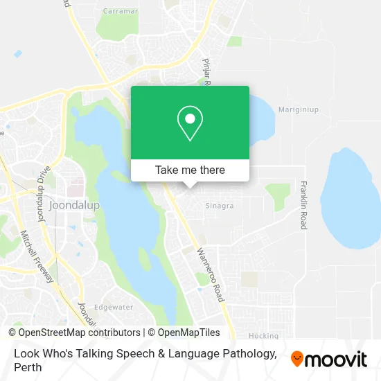 Mapa Look Who's Talking Speech & Language Pathology