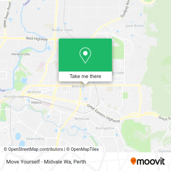 Mapa Move Yourself - Midvale Wa