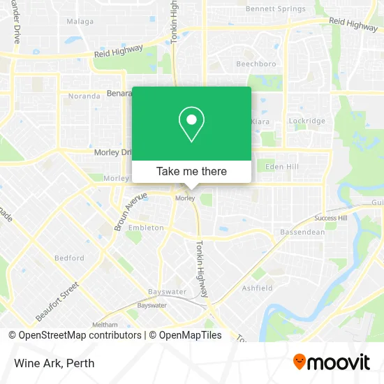 Mapa Wine Ark