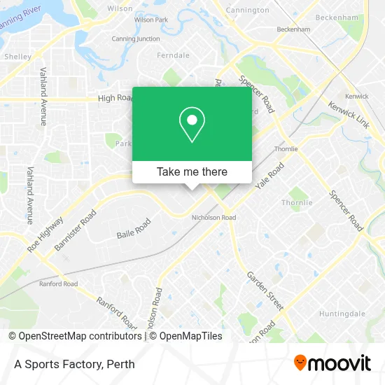 Mapa A Sports Factory
