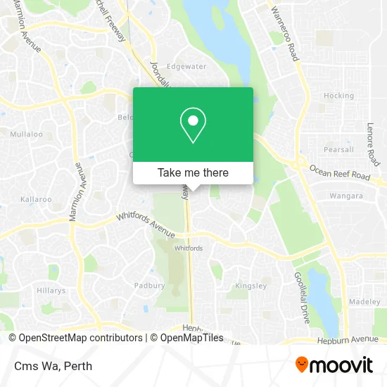 Mapa Cms Wa