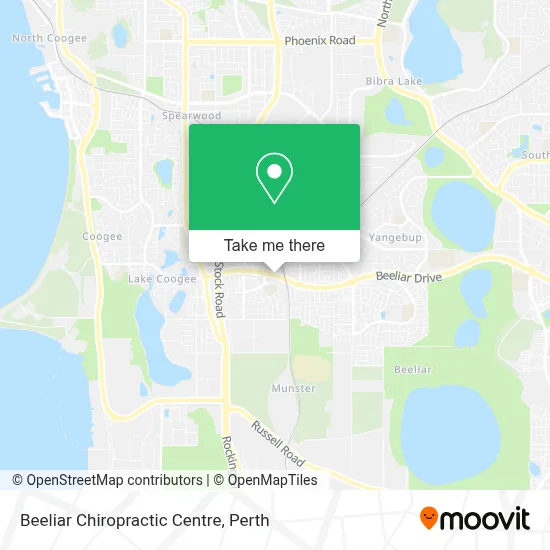 Beeliar Chiropractic Centre map