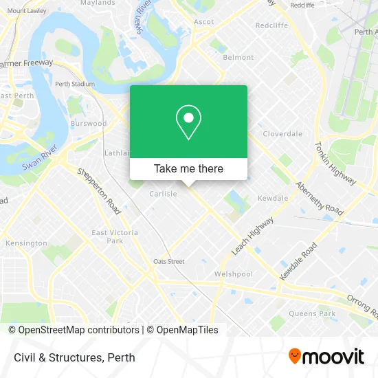 Civil & Structures map