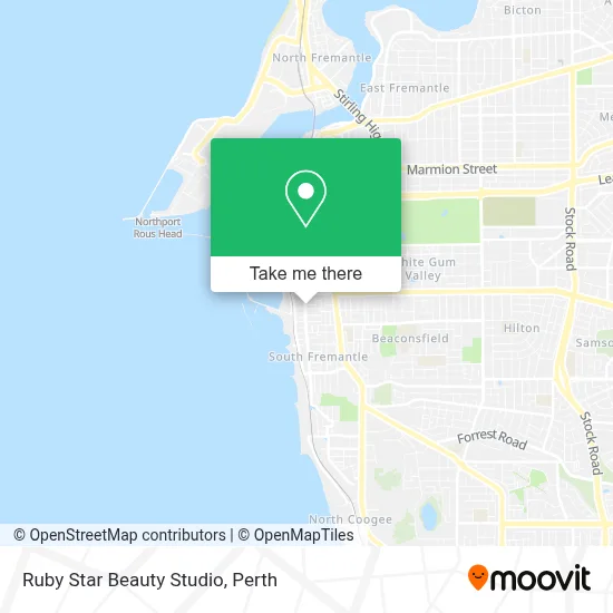 Ruby Star Beauty Studio map