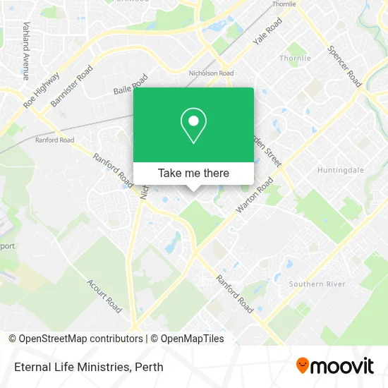Mapa Eternal Life Ministries