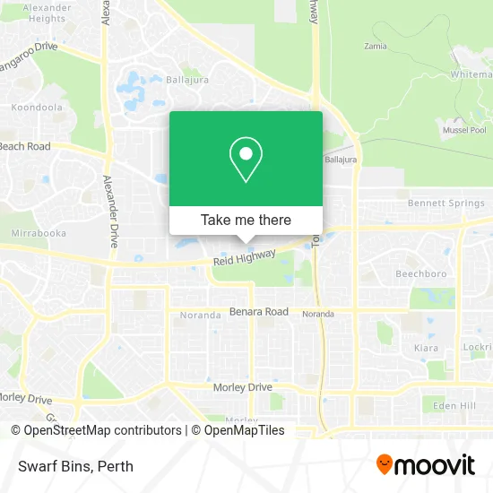 Swarf Bins map