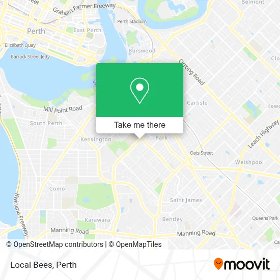Mapa Local Bees