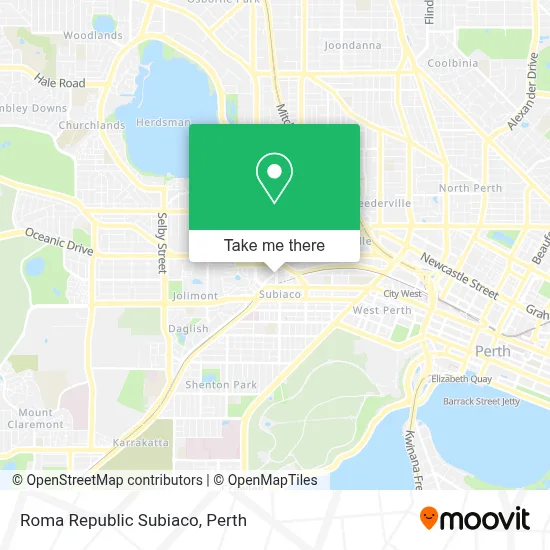 Roma Republic Subiaco map
