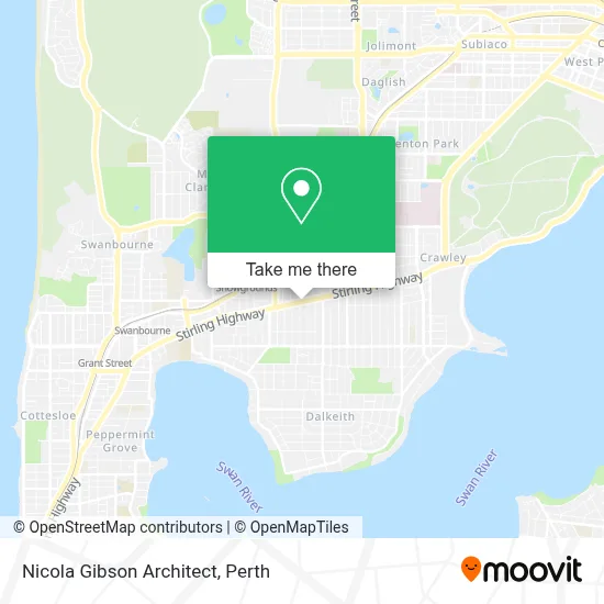 Mapa Nicola Gibson Architect