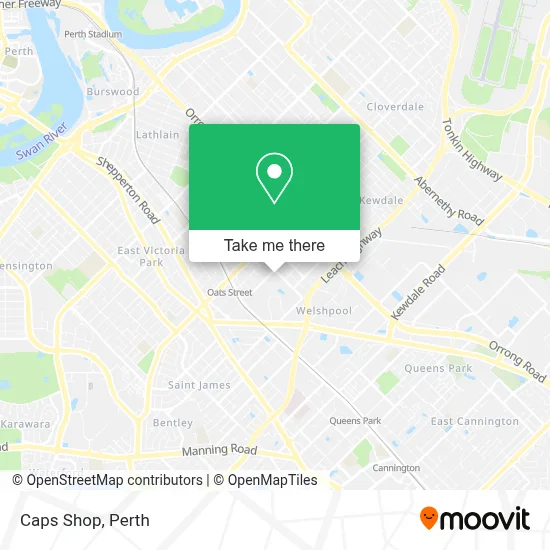 Caps Shop map