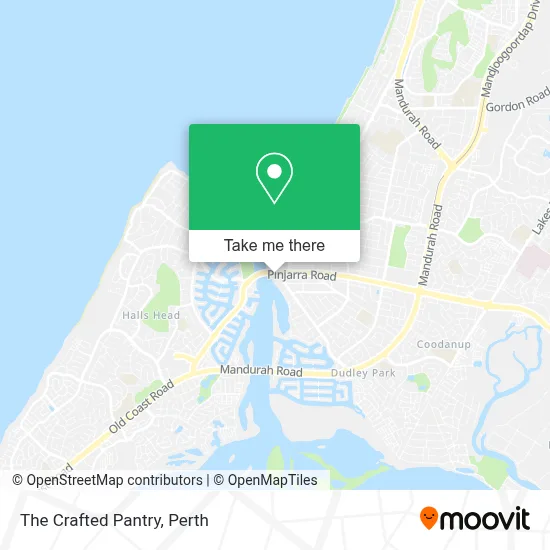 Mapa The Crafted Pantry