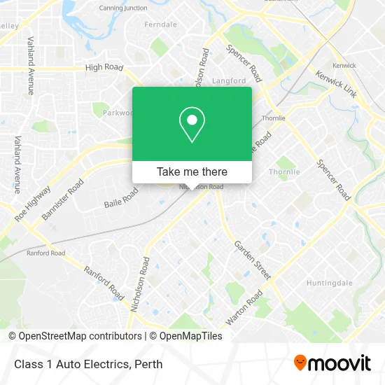 Class 1 Auto Electrics map