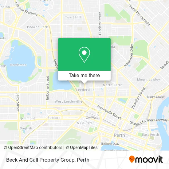 Beck And Call Property Group map