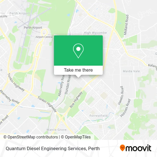 Quantum Diesel Engineering Services map