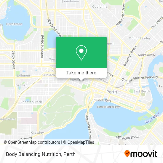 Mapa Body Balancing Nutrition