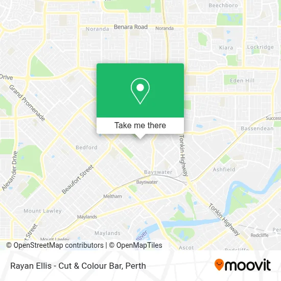 Mapa Rayan Ellis - Cut & Colour Bar