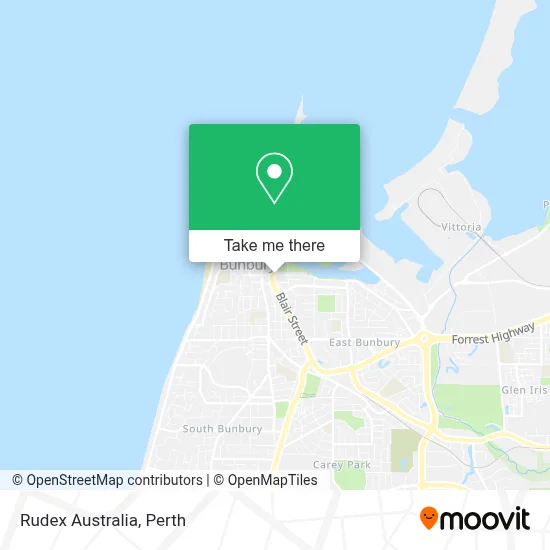 Rudex Australia map