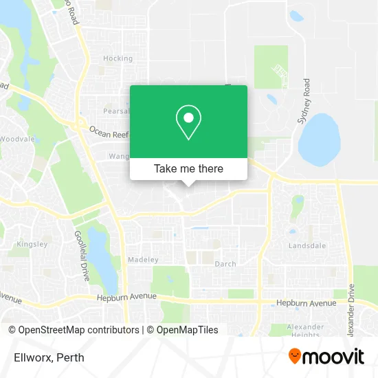 Mapa Ellworx