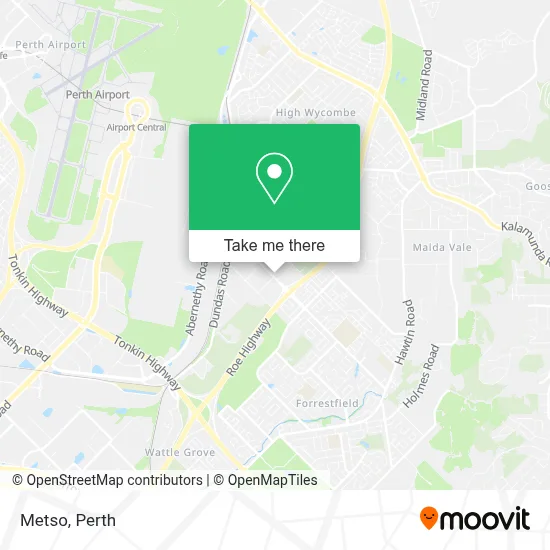 Mapa Metso