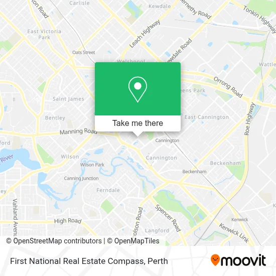 Mapa First National Real Estate Compass