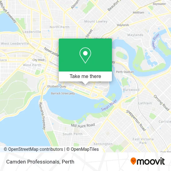 Mapa Camden Professionals