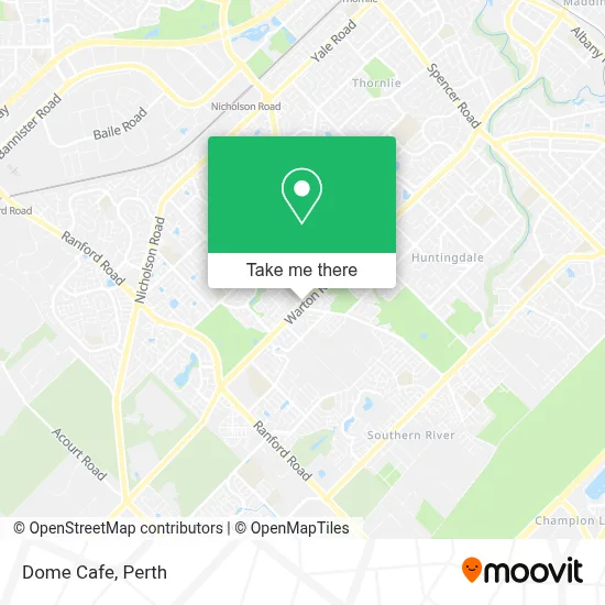 Mapa Dome Cafe