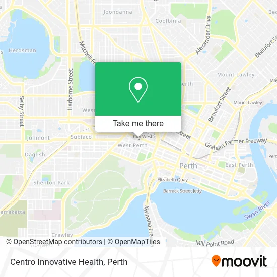 Mapa Centro Innovative Health