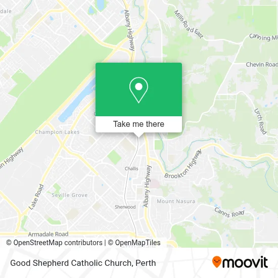 Mapa Good Shepherd Catholic Church