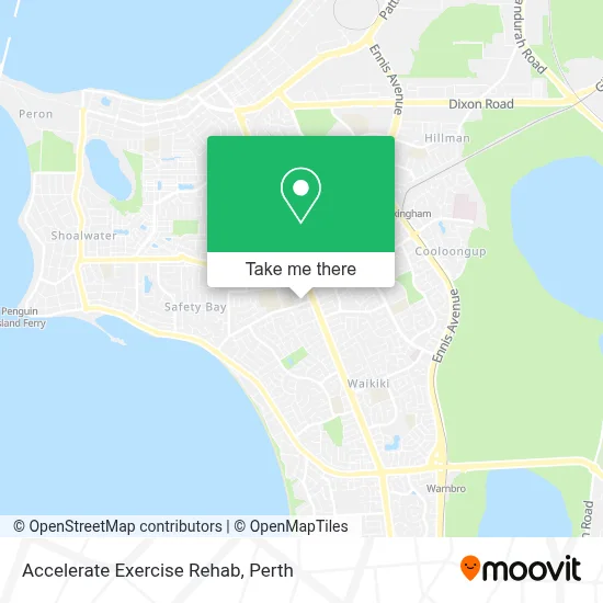Mapa Accelerate Exercise Rehab