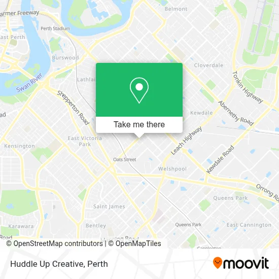 Mapa Huddle Up Creative