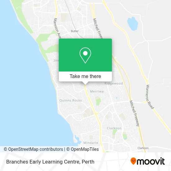 Mapa Branches Early Learning Centre