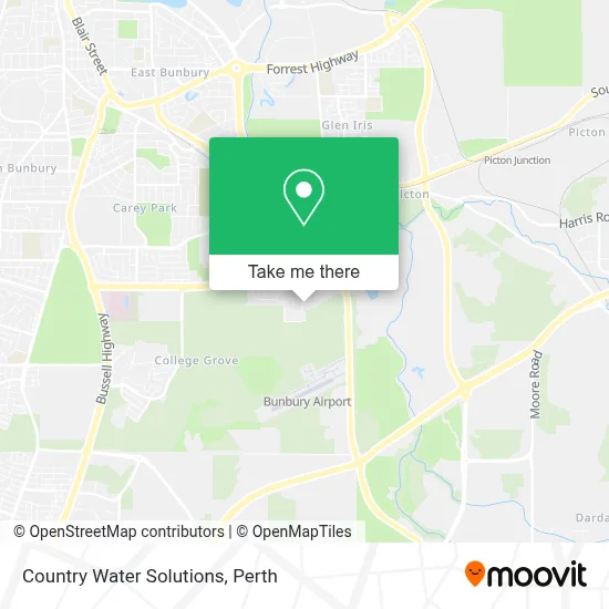 Mapa Country Water Solutions