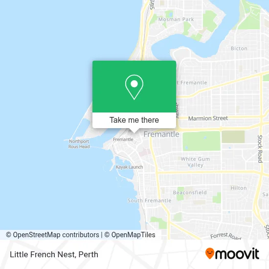 Mapa Little French Nest
