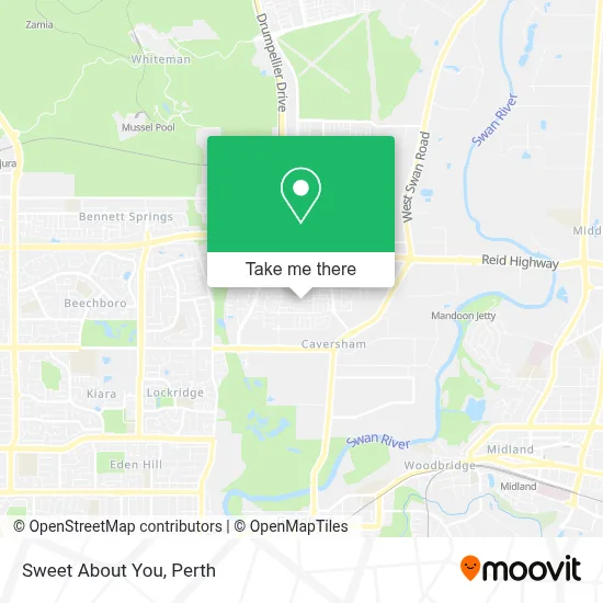 Mapa Sweet About You