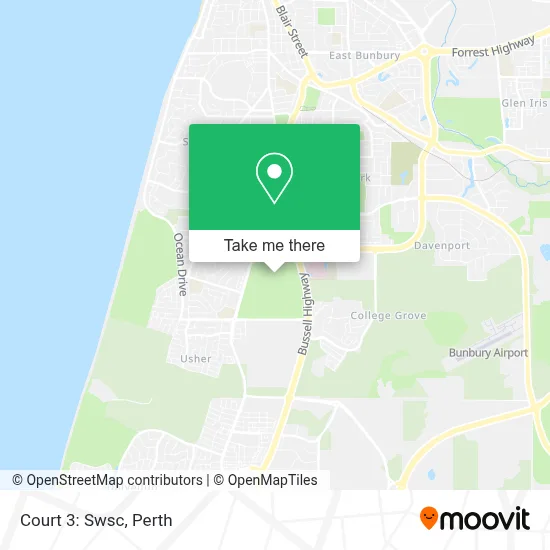 Mapa Court 3:  Swsc