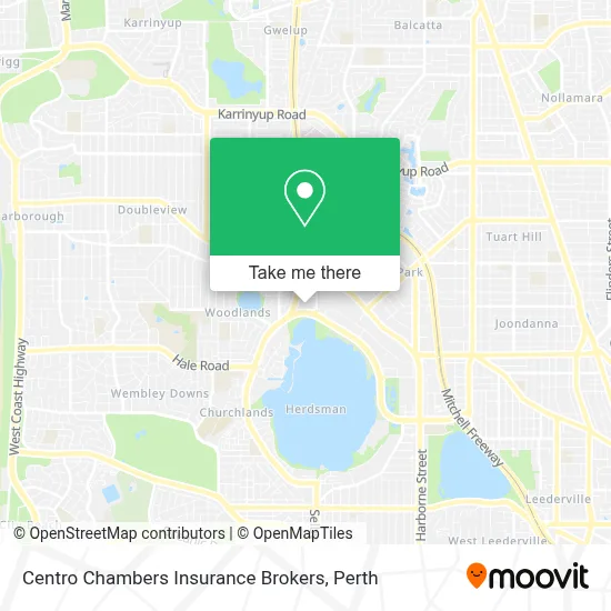 Centro Chambers Insurance Brokers map