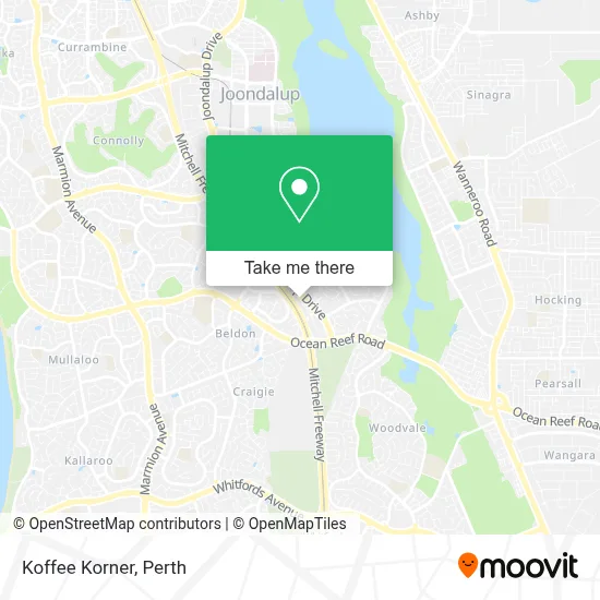Mapa Koffee Korner