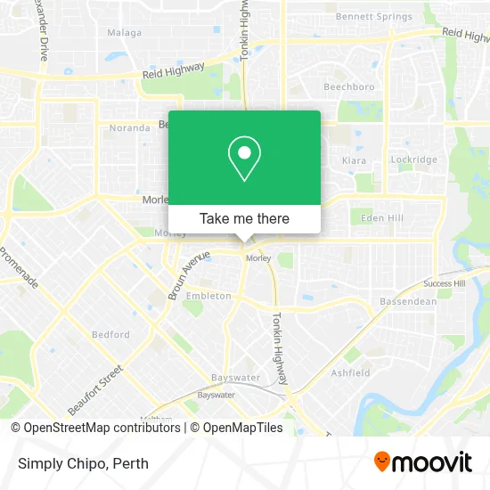 Mapa Simply Chipo
