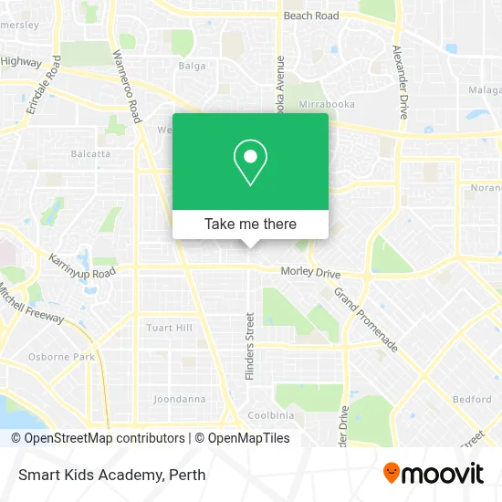 Mapa Smart Kids Academy