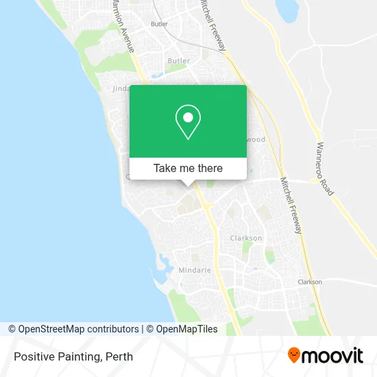 Mapa Positive Painting