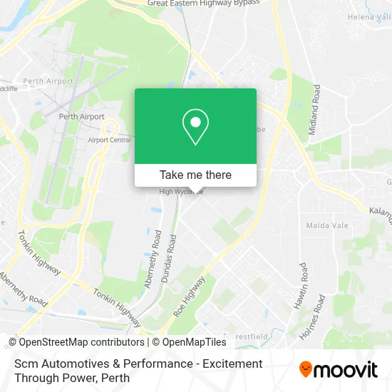 Mapa Scm Automotives & Performance - Excitement Through Power