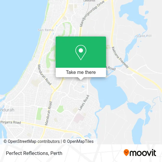 Perfect Reflections map