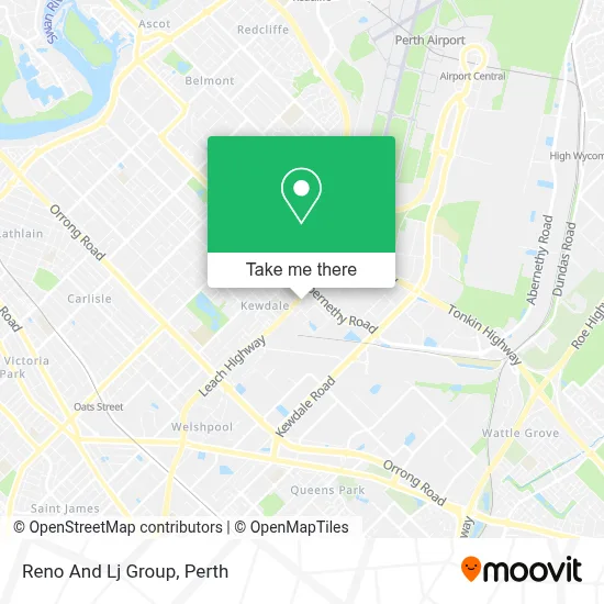 Reno And Lj Group map