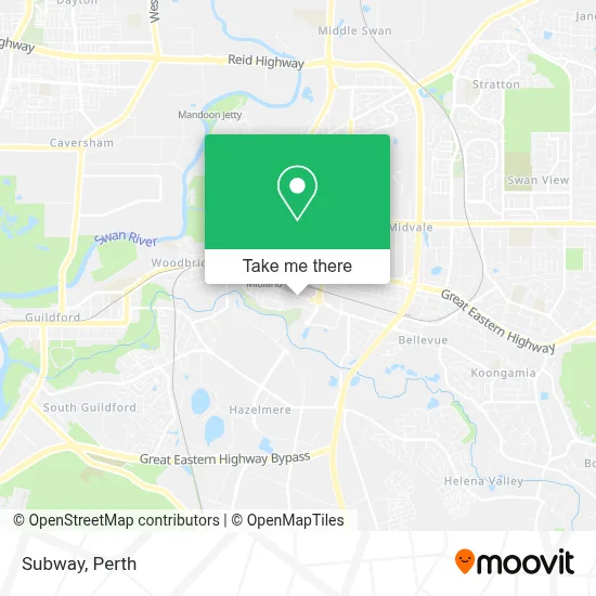 Mapa Subway