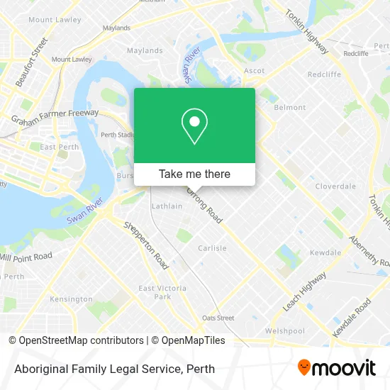 Mapa Aboriginal Family Legal Service